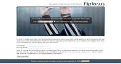 Desktop Screenshot of flipfor.us